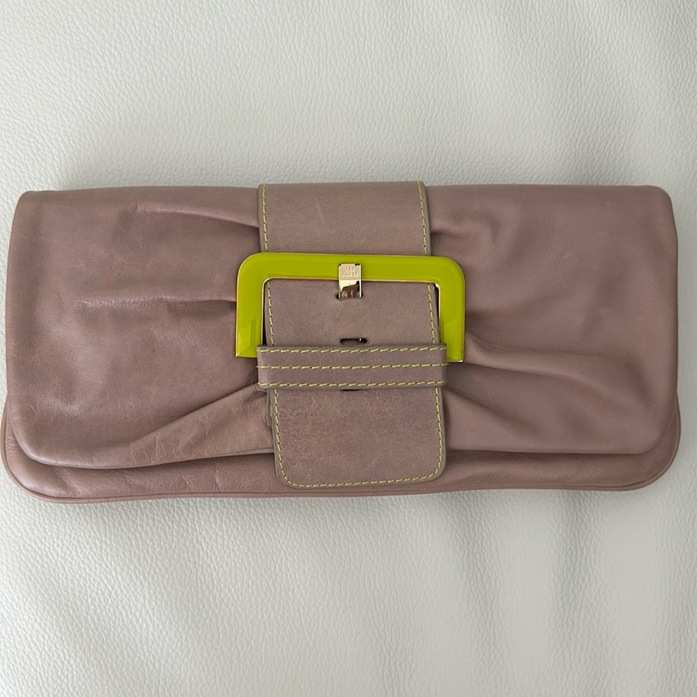 Ted Baker leather clutch